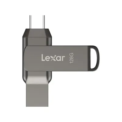 Lexar LJDD400128G-BNQNU - LEXAR, 128GB JUMPDRIVE, D400, USB 3.1 FLASH DRIVE