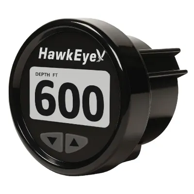 HawkEye DT3BX-TM - HawkEye DepthTrax Edge In-Dash Depth Finder - HD Color Displ