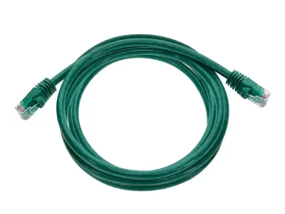 Monoprice 2140 - CAT6 24AWG UTP ETHERNET NETWORK PATCH CABLE, 7FT GREEN