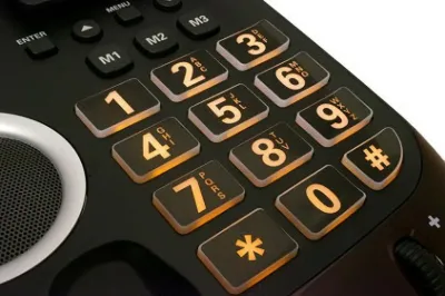 Diglo 54505-001 - Alto Plus Digital Clarity-Powered Telephone with Caller ID S