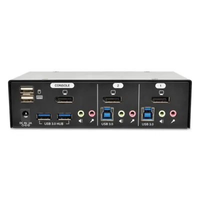 Eaton Tripplite B004-DPUA2-K - EATON TRIPP LITE SERIES 2-PORT DISPLAYPORT KVM SWITCH WITH A