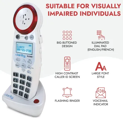 Diglo 59860-001 - XLC8HS Amplified Cordless Handset for XLC8
