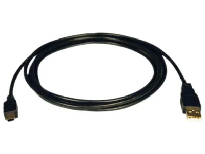 Eaton Tripplite U030-003 - TRIPP LITE SERIES USB 2.0 A TO MINI-B CABLE - USB A LEFT CON