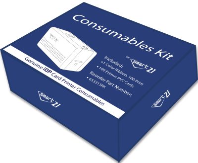 IDP 653311B - IDP SMART-21S Starter ID Printer Bundle