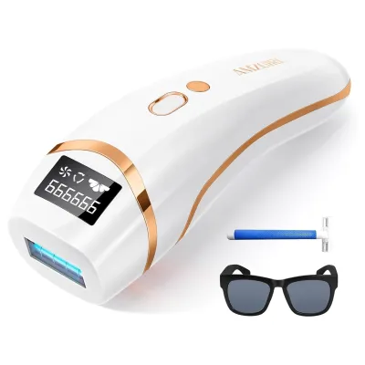 AMZGIRL T17-W - Laser Hair Removal for Women and Men, IPL Hair Removal 999,9