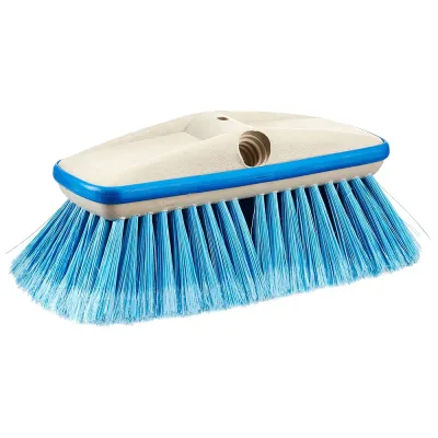 Star brite 40162 - Deluxe Medium Blue Wash 8 Brush Head wBumper - Dual Connecti