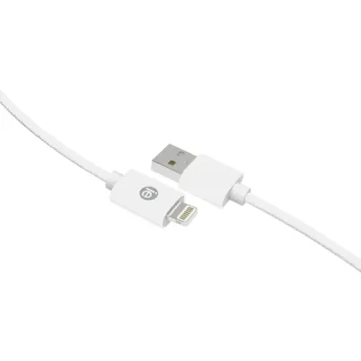 iEssentials IEN-BC10L-WT - 10FT BRAID LTNG USB WHT