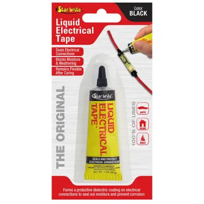 Star brite 84154 - Star brite Liquid Electrical Tape - Black - 1 oz