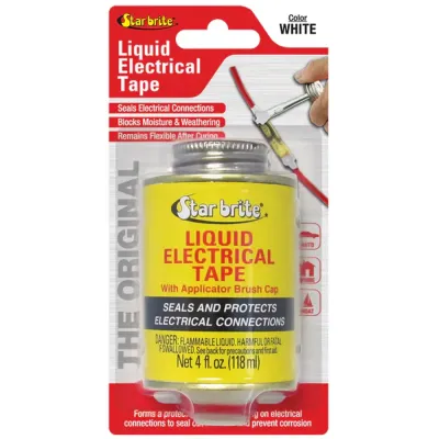 Star brite 84107 - Star brite Liquid Electrical Tape - White - 4 oz