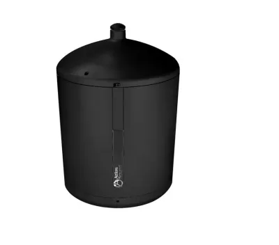 ATLASIED IP-PM8GD-B - 2-Way Pendant Mount POE Speaker - Black