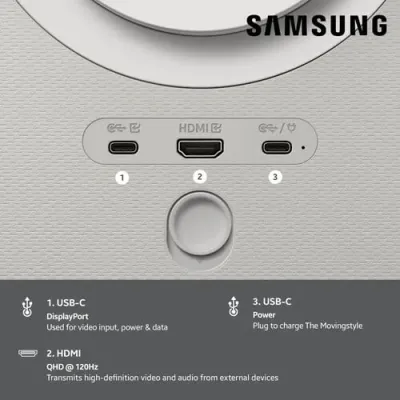SAMSUNG UN27LSM7FAXXZA - 27 Movingstyle QHD Portable