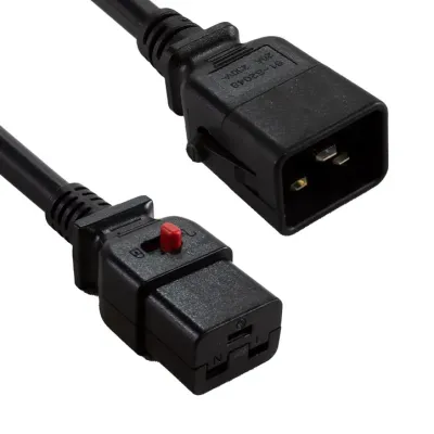 SERVER TECHNOLOGY PTCORD-D8 - LOCKING IEC 60320C19 - LOCKING IEC 60320C20 6FT (1.8M), 12 A