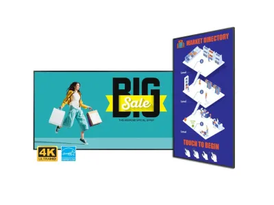 PLANAR 998-3484-00 - 75 UHD D-LED Touchscreen Display for Commercial Use