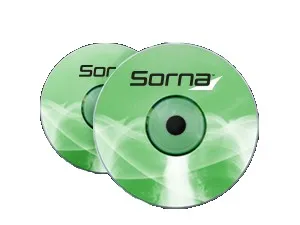 Sorna 301-081013 - Sorna Filmx White Fda InkJet DVD-R 300-Pack 301-081013