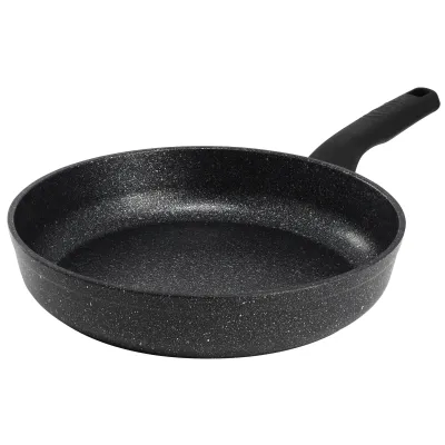 Korkmaz A1844 - Korkmaz Ornella Nonstick 9.5 Inch Aluminum Frying Pan in Gra