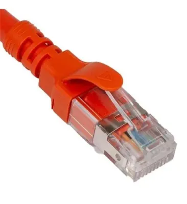 Cablesys ICC-ICPCSX01OR - PATCH CORD, CAT6A, UFTP, 1,10PK,OR