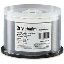 VERBATIM VER 95079 - Verbatim DataLifePlus 95079 DVD Recordable Media - DVD-R - 1