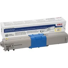 OKIDATA OKI 46508701 - Oki LED Toner Cartridge - Yellow - 1 Each - 3000 Pages