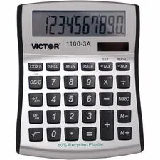 Victor Tech VCT 11003A - Victor 11003A Mini Desktop Calculator - Large Display, Angle