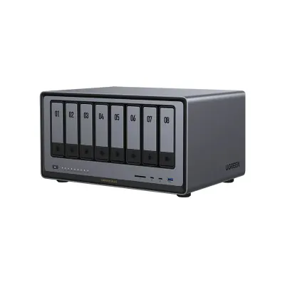UGREEN DXP8800 PLUS - UGREEN NAS DXP8800 Plus 8-Bay Thunderbolt Ci5 8GB DDR5 Diskl