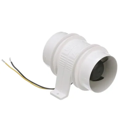 ATTWOOD CORPORTATION 1733-4 - Attwood Turbo 3000 3in Blower 12v White
