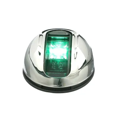 ATTWOOD CORPORTATION NV3012SSG-7 - Attwood LightArmor Round LED Navigation Light 2NM Stainless 