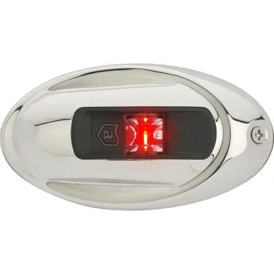 ATTWOOD CORPORTATION NV4012SSR-7 - Attwood LightArmor Eliptical LED Navigation Light 2NM Stainl