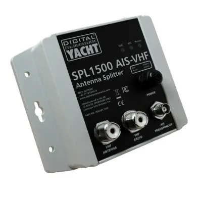 Digital Yacht ZDIGSPL1500 - Digital Yacht SPL1500 Splitter VHF-AIS From One Antenna