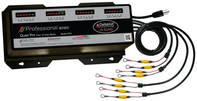 Pro Charging Systems PS4 - Dual Pro PS4 Battery Charger 4 Bank 60 Amps