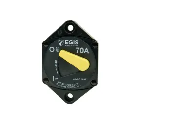 Egis Group LLC 4707-070 - EGIS 87-Series 70 Amp Circuit Breaker Panel Mount