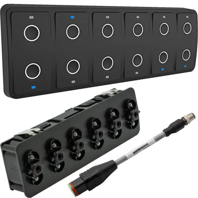 TELEDYNE FLIR MARITIME US, INC A3802-1 - Maretron M-Power A3802-1 CKM Keypad - Ring on Button wCKM-NM