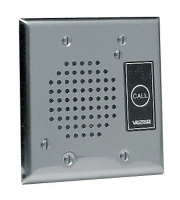 VALCOM V-1072A-ST - Doorplate Speaker Flush Stainless Steel