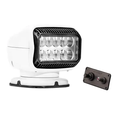 Golight Inc. 20204GT - Golight GT Series LED White Hard Wired Dash Control Permanen