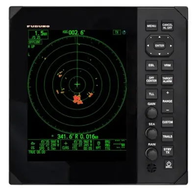 FURUNO USA INC. FR10 - Furuno FR10 10.4in Portrait Style Radar Display Works with D