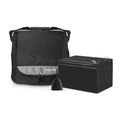 GARMIN USA, INC 010-12676-00 - Garmin Large Portable Ice Fishing Kit With GT10HN-IF