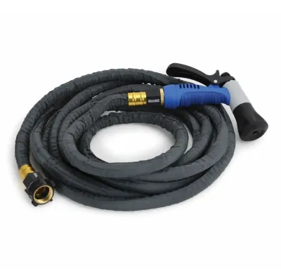 OCEAN EQUIPMENT INC SSP10K - HoseCoil Stainlees Steel Pro 10ft Gray Hose Kit