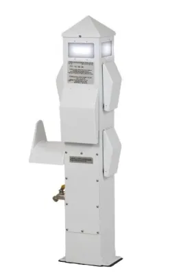 INTERNATIONAL DOCK PRODUCTS SPC-36-3A-250 - International Dock SPC-36-3A-250 Shore Power Pedestal