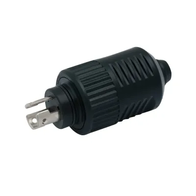 NAVICO GROUP AMERICAS LLC 12VBPS - Marinco 12VBPS 3-Wire Connect Pro Plug Only Single Hole