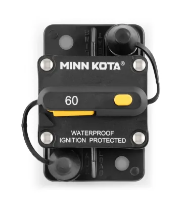 JOHNSON OUTDOORS INC 1865115 - Minn Kota MKR-27 60Amp Waterproof Circuit Breaker