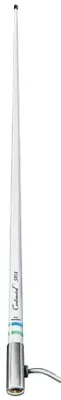 SHAKESPEARE COMPANY LLC 5101 - Shakespeare 5101 White 8ft 6dB VHF Antenna Chrome Ferrule 15