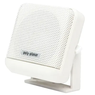 POLYPLANAR GROUP LLC MB41-W - Polyplanar MB-41 White 10-watt 4 58in VHF Remote Speaker