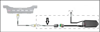 AMERICAN EXPRESS 6Y9-83553-50-00 - Yamaha 6in NMEA2000 AGI and Helm Master Adapter