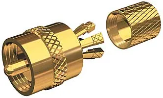 SHAKESPEARE COMPANY LLC PL-259-CP-G - Shakespeare PL259CPG Connector Gold Plated
