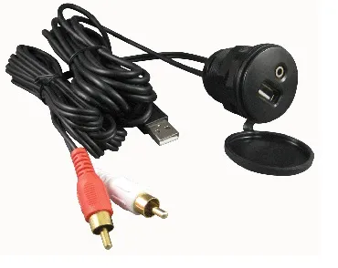 RIVER PARK MARINE INC SEAUSBMINI36 - Prospec SEA-USBMINI36 UsbAux IN-PUT Plug With 3ft Cable