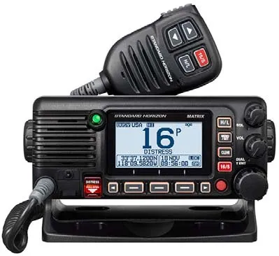 #N/A GX2410GPS - Standard Matrix AISGPS Black 25W Fixed Mount VHF NMEA2000