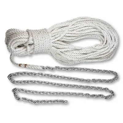 SFEG CORP P10293 - Powerwinch P10293 Anchor Rode 150ft 12in Rope 10ft 14in Chai