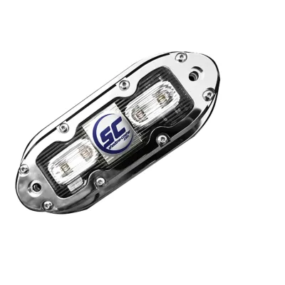 SHADOWCASTER MARINE SCM-4-BB-20 - Shadow Caster SCM4 Underwater LED Light Bimini Blue