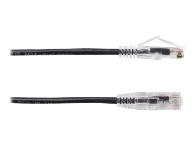 BLACK BOX CORPORATION C6PC28-BK-01 - CAT6 SNAGLESS PATCH CABLE UTP PVC BK 1