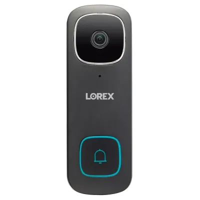 LOREX B451AJDB-E - 2K WIRED VID DOORBELL BLK