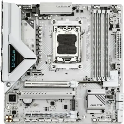 GIGABYTE B850M EAGLE WF6E ICE - B850M EAGLE WIFI6E ICE AMD B850 M-ATX AM5 (LGA 1718)